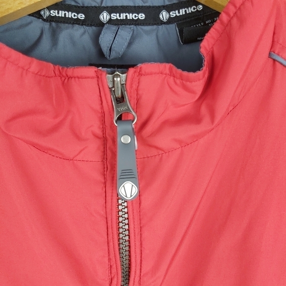 𝅺🍄3/50$🍄 SUNICE Golf Weather short sleeve 1/4 zip shirt jacket windbreaker - Picture 2 of 11